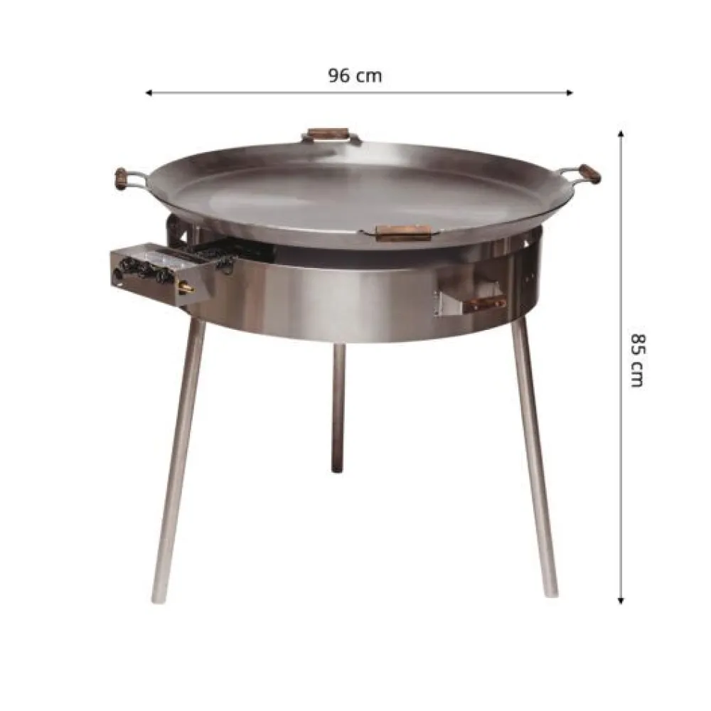 Sale GrillSymbol Paellasetti PRO-960 Light Ø 96 cm B-600 kaasupoltin säädinletkusetti