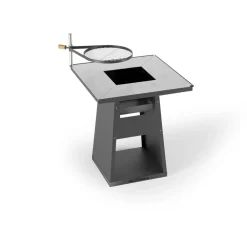Best Jalotakka Paistotasogrilli Kotka Neliö Korkea, 850x910 mm, musta