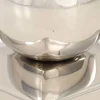 New FinePRICE Pallon muotoiset tolpan kärjet 6 kpl ruostumaton teräs 91x91 mm