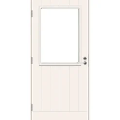 Best Swedoor Parvekeovi Balcony Eco Brahms 9x21 W12 karmi 130mm valkoinen vasenkätinen