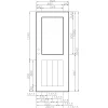 Clearance Wicco Parvekeovi 9x21 IO57 12 oikea