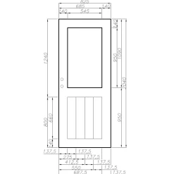 Clearance Wicco Parvekeovi 9x21 IO57 12 oikea