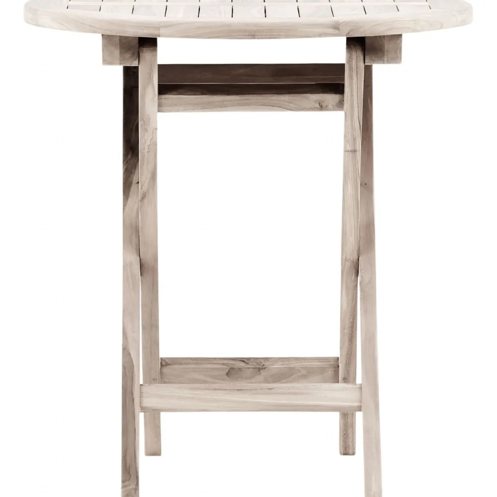 Online Venture Home Parvekepöytä Kenya, ø70cm, vaalea puu