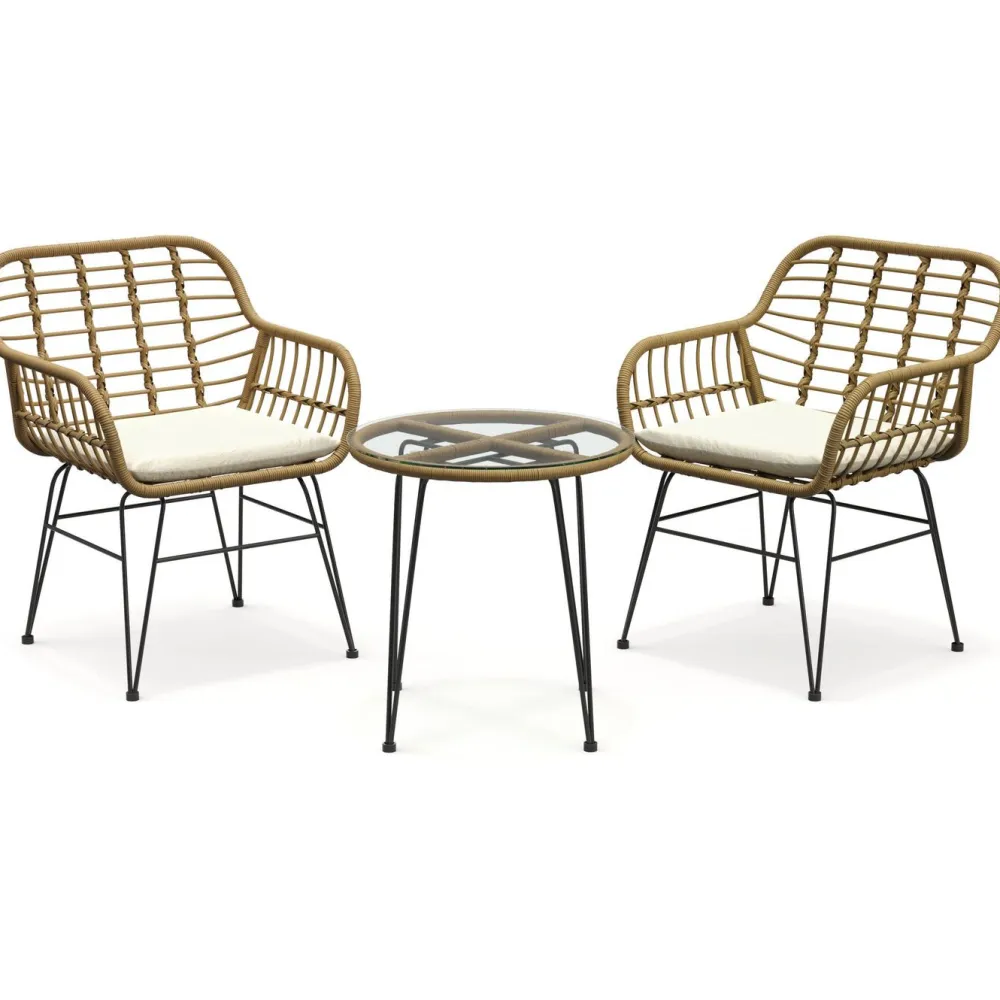 Discount Comfort Garden Parvekeryhmä Sammy 2-istuttava