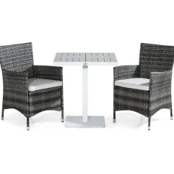 Sale Comfort Garden Parvekeryhmä Tunis 2 Thor nojatuolia harmaa