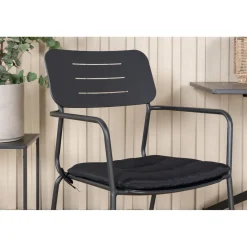 Venture Home Parvekeryhmä , 70x70cm Way-pöytä + 2 vihreää Nicke-tuolia