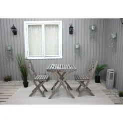 Best Baltic Garden Parvekesetti Wilma 65x65cm pöytä + 2 tuolia er värejäa