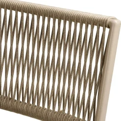 Hot House Nordic Parvekesetti Arcas, ø60cm pöytä + 2 tuolia, taupe