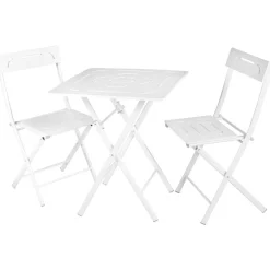 Clearance Linento Garden Parvekesetti Bistro Set 5, kokoontaittuva, vihreä