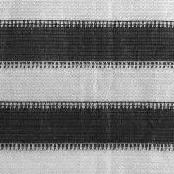 New FinePRICE Parvekkeen suoja hdpe 75x500 cm antrasiitti ja valkoinen