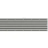 Best FinePRICE Parvekkeen suoja hdpe 75x300 cm antrasiitti ja valkoinen