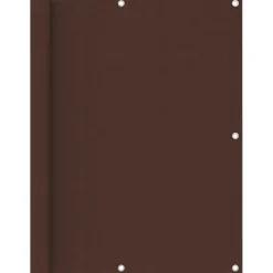 New FinePRICE Parvekkeen suoja ruskea 120x400 cm oxford kangas