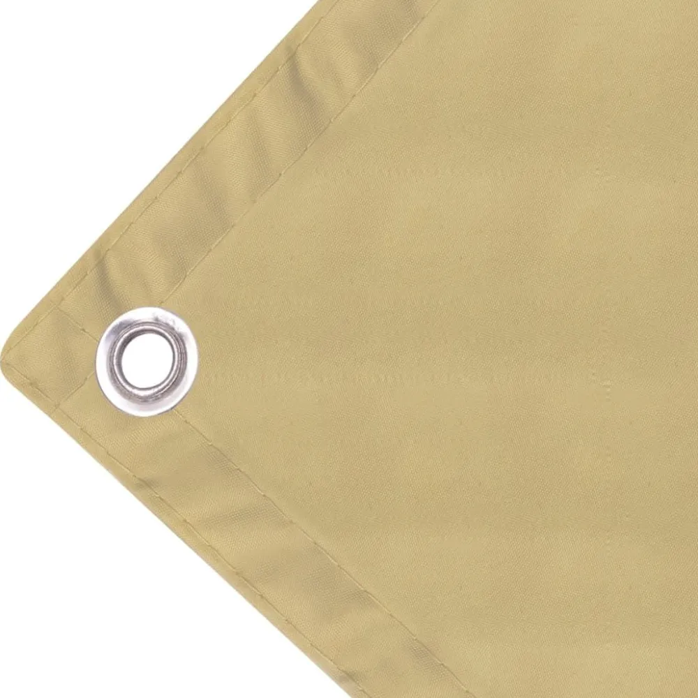 Best FinePRICE Parvekkeen suoja 75x300 cm Oxford-kangas musta