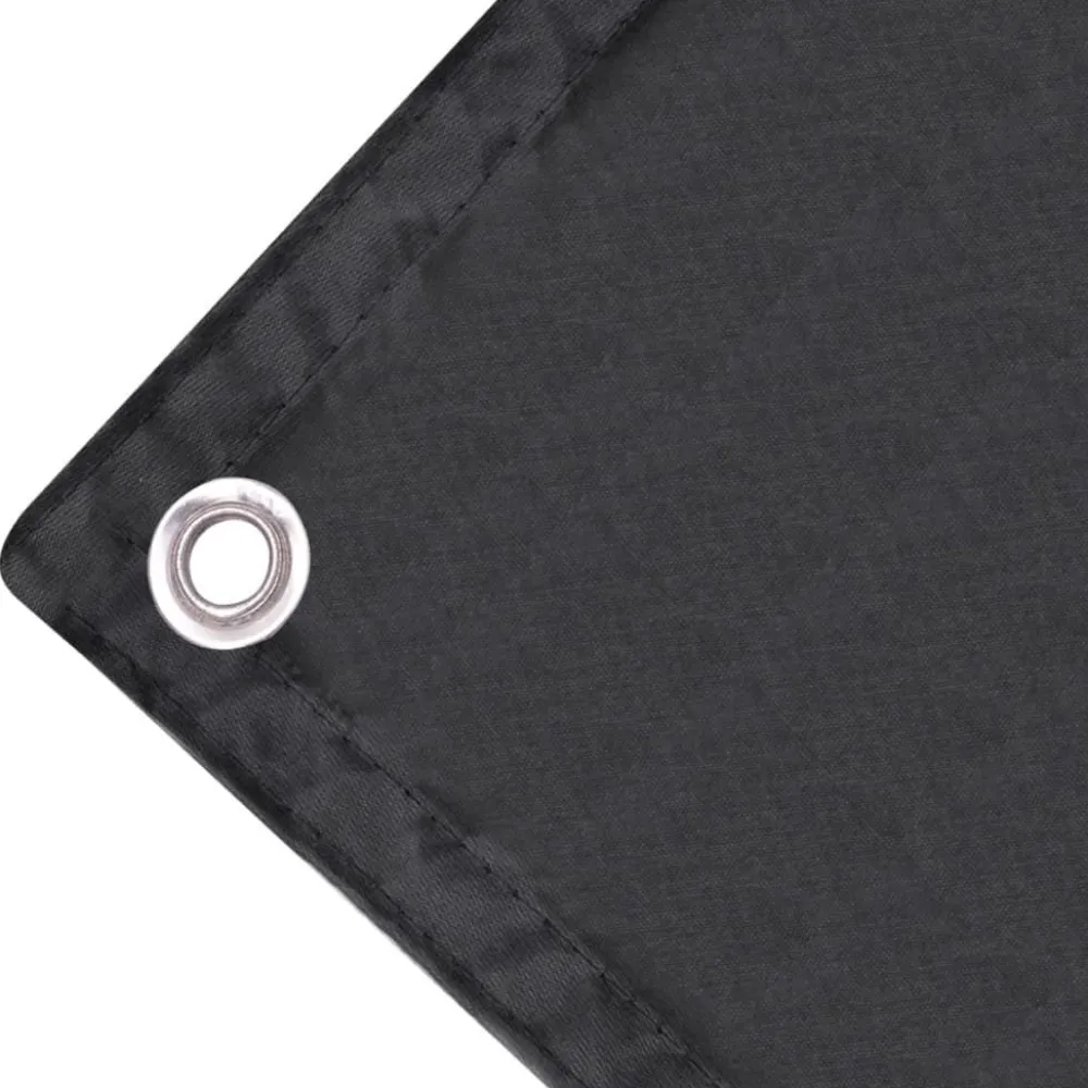 Best FinePRICE Parvekkeen suoja 75x300 cm Oxford-kangas musta