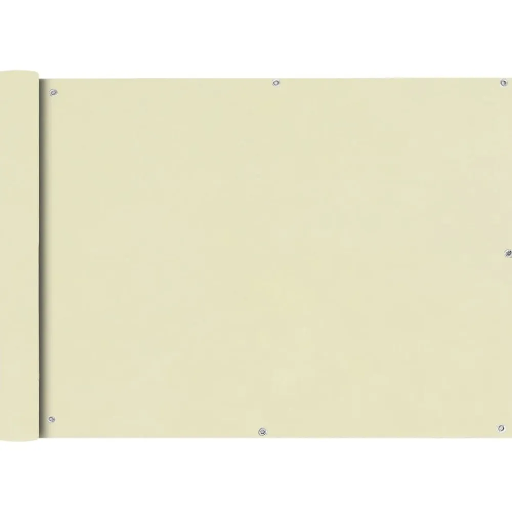 Best FinePRICE Parvekkeen suoja 75x300 cm Oxford-kangas musta