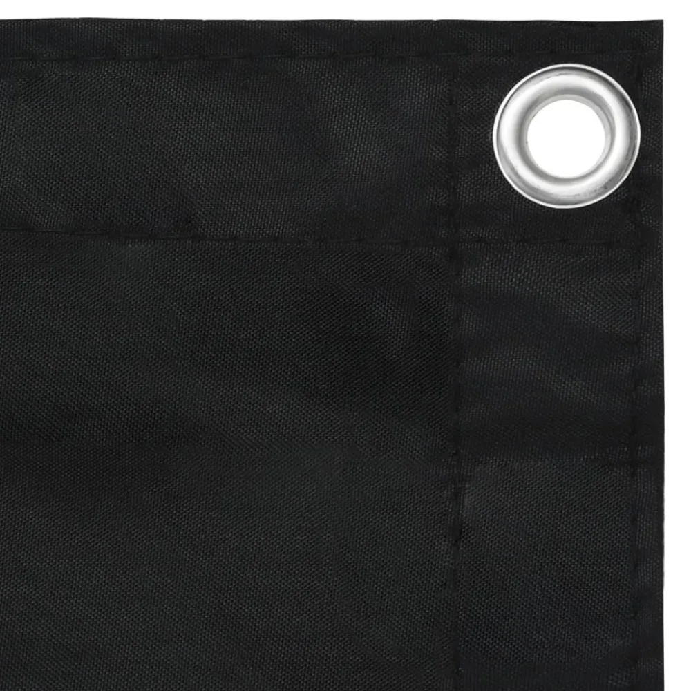 Best FinePRICE Parvekkeen suoja 75x300 cm Oxford-kangas musta