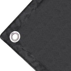 Best FinePRICE Parvekkeen suoja 75x300 cm Oxford-kangas musta