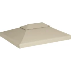 New FinePRICE Paviljongin kangaskatto 310g/m² beige 3x4m