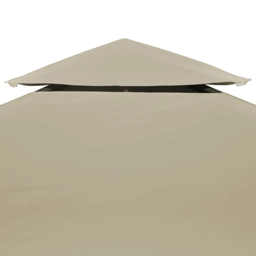 New FinePRICE Paviljongin kangaskatto 310g/m² beige 3x4m