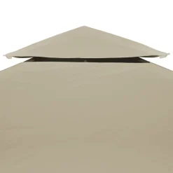 New FinePRICE Paviljongin kangaskatto 310g/m² beige 3x3m