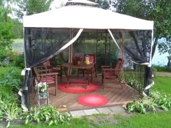 Best Home4you Paviljonki Leaf, 3x3m, beige