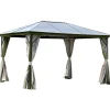 Home4you Paviljonki Sunset, 3x4m, ruskea/vaaleanbeige