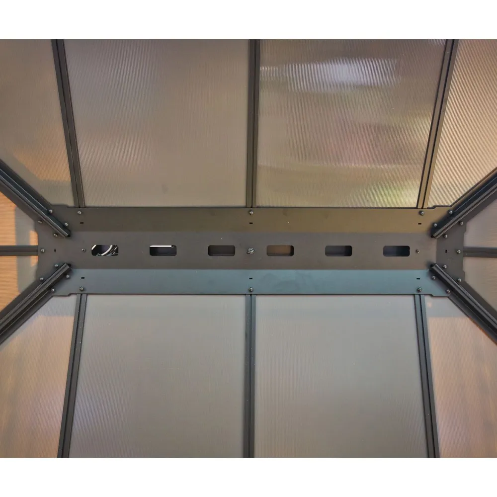 Outlet Palram-Canopia Paviljonki Dallas 4300 3,6 x 4,3 m 15,5 m² harmaa