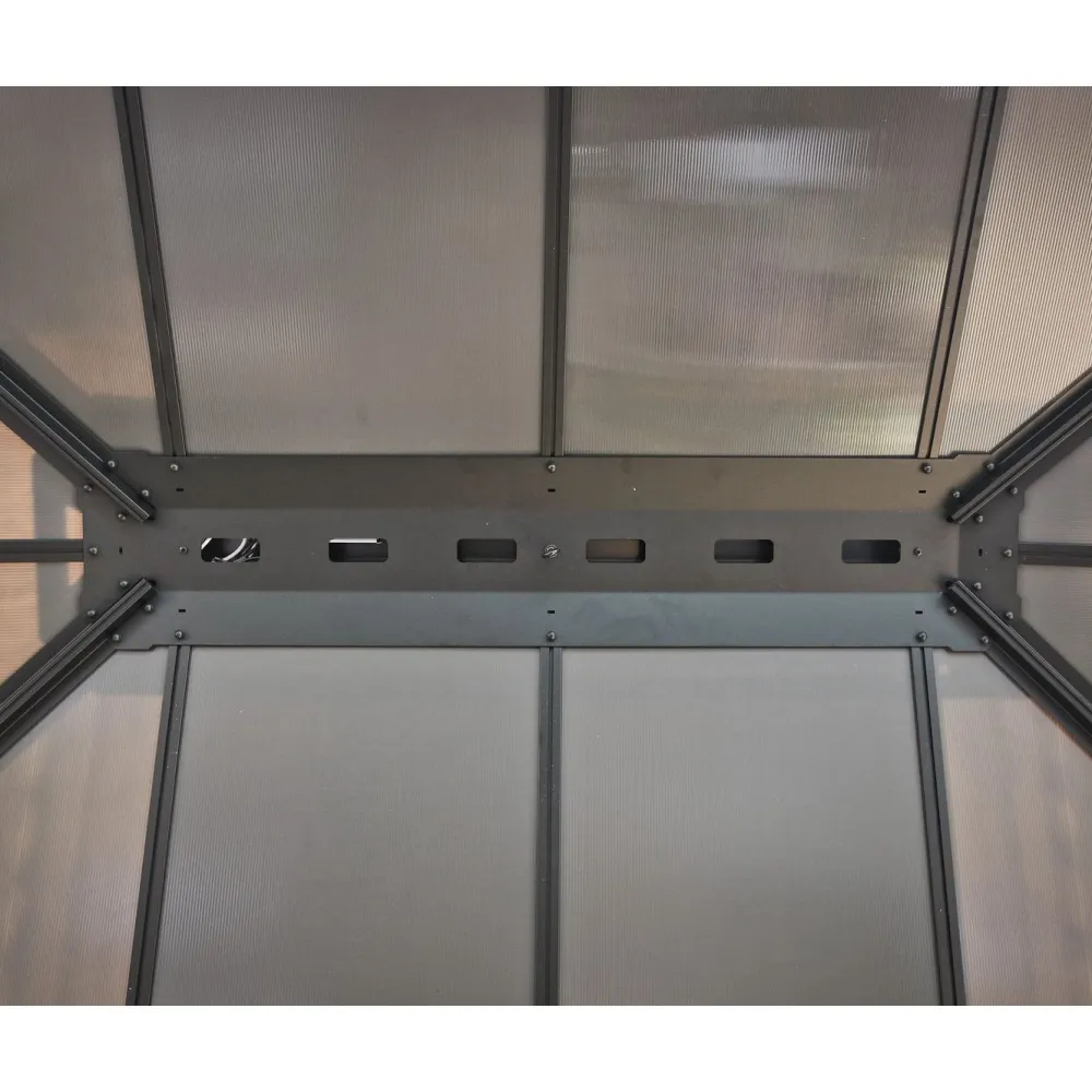 Clearance Palram-Canopia Paviljonki Dallas 6100, 3.6x6.1m, 12x20ft, harmaa