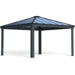 Hot Palram-Canopia Paviljonki Dallas, 17.6m², 4.3x4.3m, 14x14ft, harmaa