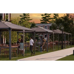 Palram-Canopia Paviljonki Martinique 5000 3,6 x 4,9 m 17,7 m² harmaa