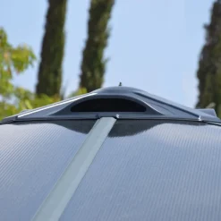 Best Palram-Canopia Paviljonki Palermo 3000 3 x 3 m 8,7 m² harmaa