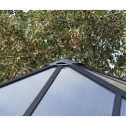 Best Palram-Canopia Paviljonki Palermo 3000 3 x 3 m 8,7 m² harmaa