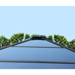 Online Palram-Canopia Paviljonki Roma 6-kulmainen 3,6 x 4, 2 m 14,9 m² harmaa