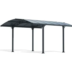 Palram-Canopia Paviljonki Tucson, 15.6m², 3.6x4.3m, harmaa