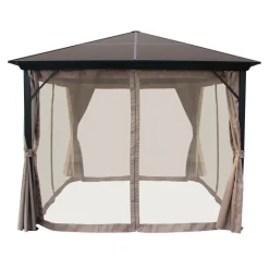 Outlet AB Polar Paviljonki verhoilla   3x3 m beige