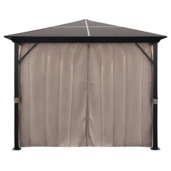 Outlet AB Polar Paviljonki verhoilla 3x3 m beige