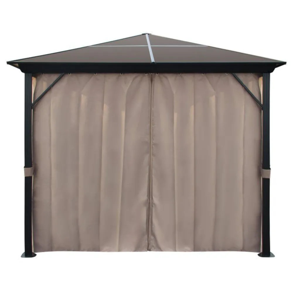 Outlet AB Polar Paviljonki verhoilla 3x3 m beige