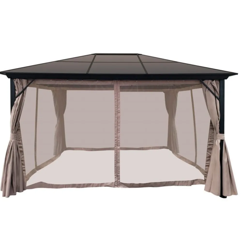 Outlet AB Polar Paviljonki verhoilla 3x3 m beige