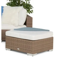 Hot Comfort Garden Pehmusteen päällinen Bahamas- divaaniin, valkoinen