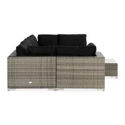 Online Comfort Garden Pehmusteen päällinen Bahamas- kulmamoduuliin musta