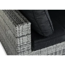Online Comfort Garden Pehmusteen päällinen Bahamas- kulmamoduuliin musta