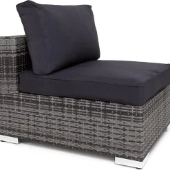 Discount Comfort Garden Pehmusteen päällinen Bahamas- keskimoduuliin musta