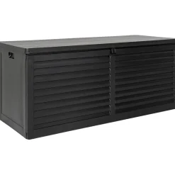 Online House Nordic Pehmustelaatikko Dubrovnik, 146.5x61x64.5cm, 490L, muovi, musta