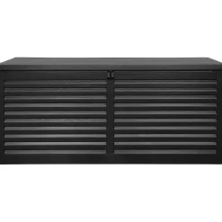 Online House Nordic Pehmustelaatikko Dubrovnik, 146.5x61x64.5cm, 490L, muovi, musta