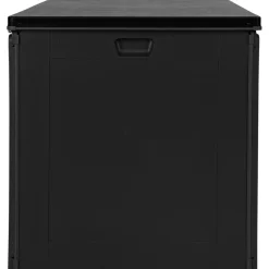 Online House Nordic Pehmustelaatikko Dubrovnik, 146.5x61x64.5cm, 490L, muovi, musta