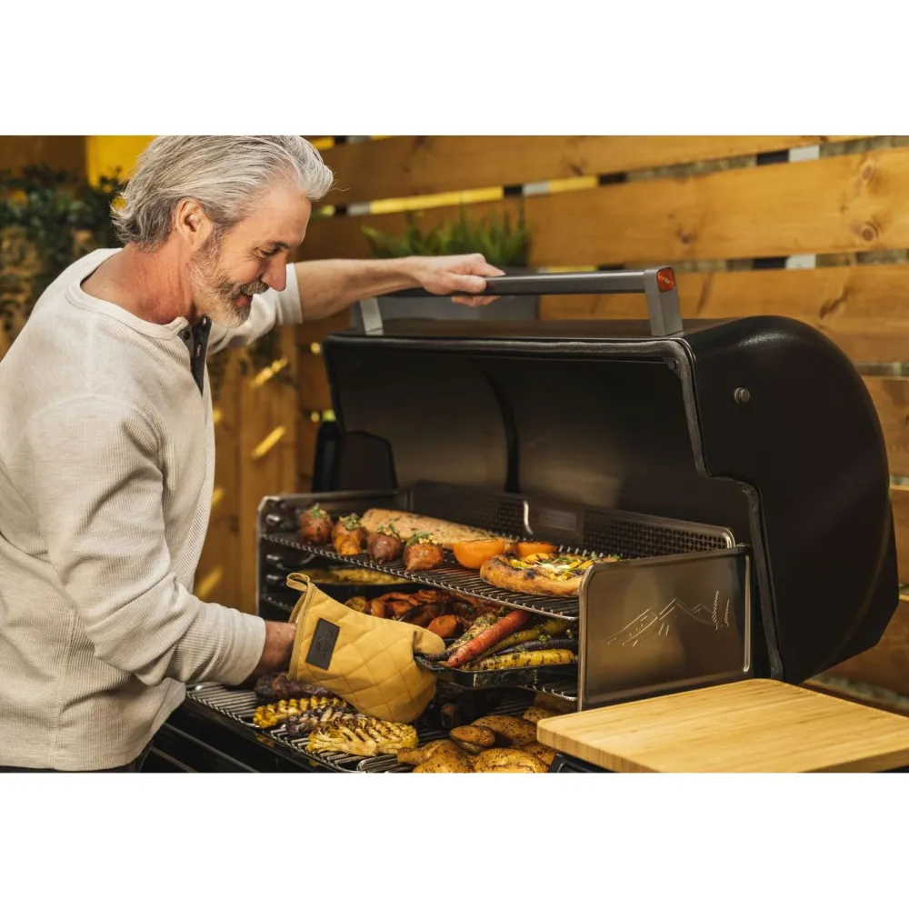 Online Traeger Pellettigrilli Timberline XL Int, induktioliesi, WiFi