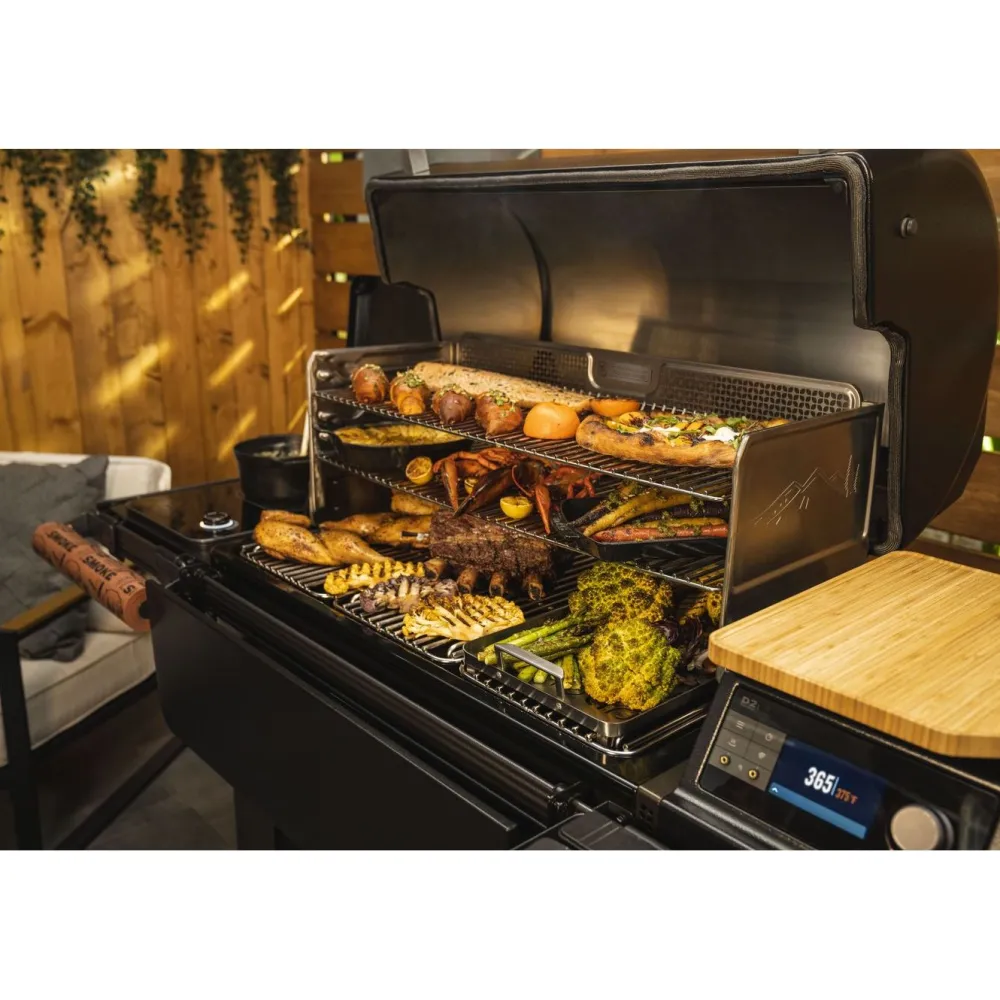 Online Traeger Pellettigrilli Timberline XL Int, induktioliesi, WiFi