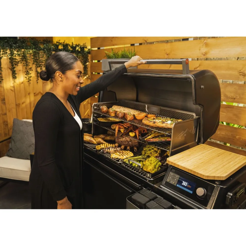Online Traeger Pellettigrilli Timberline XL Int, induktioliesi, WiFi