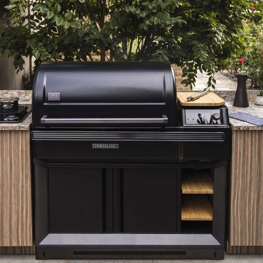 Online Traeger Pellettigrilli Timberline XL Int, induktioliesi, WiFi