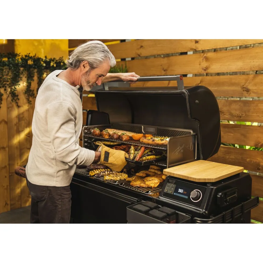 Online Traeger Pellettigrilli Timberline XL Int, induktioliesi, WiFi